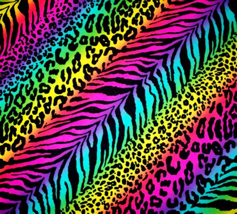 Luxury wallpapers: leopard, zebra, colorful